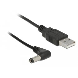 DeLOCK 85588 power cable Black 1.5 m USB A
