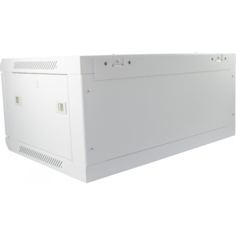 ALLNET Netzwerkschrank 19" 9HE 1-teilig T450mm Lichtgrau SMC-Serie