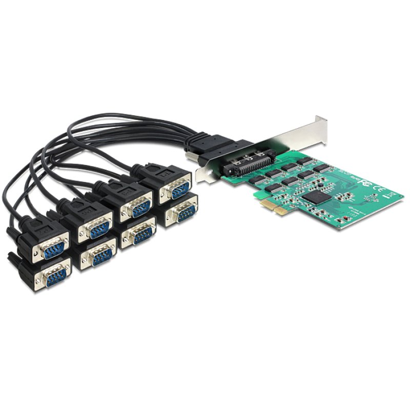 Delock PCI Express Karte 8x Seriell R