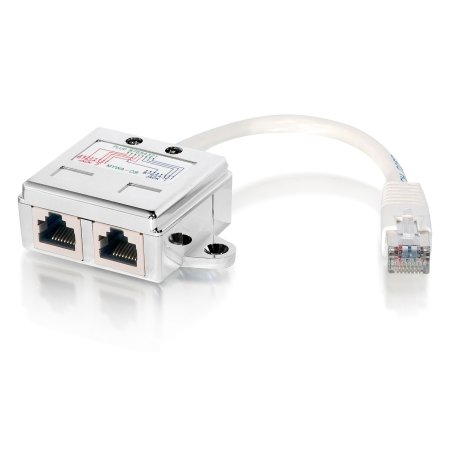 RJ45 Equip Splitter 2xBU / ST