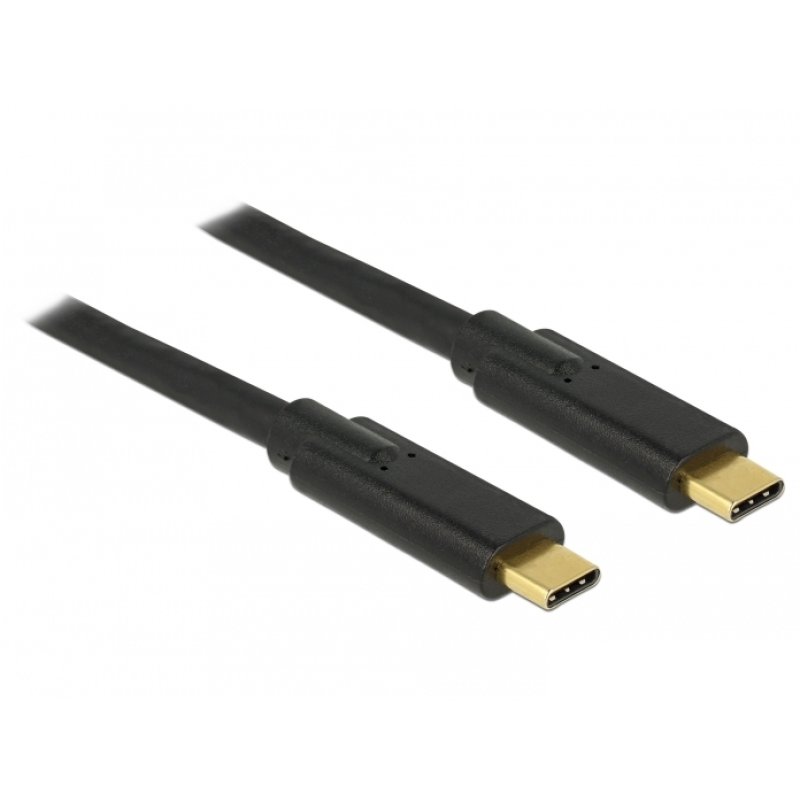 Delock 83867 USB Kabel 3 m USB C Männlich Schwarz