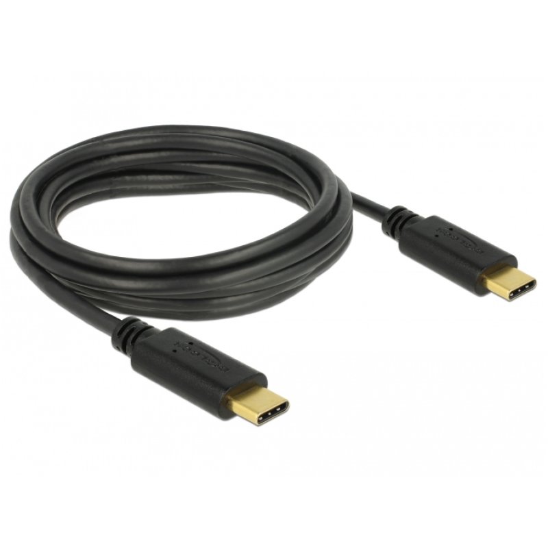 DeLOCK 83867 USB cable USB 2.0 3 m USB C Black