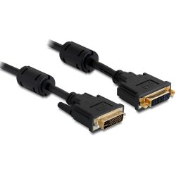 DeLOCK 3m DVI-I câble DVI Noir