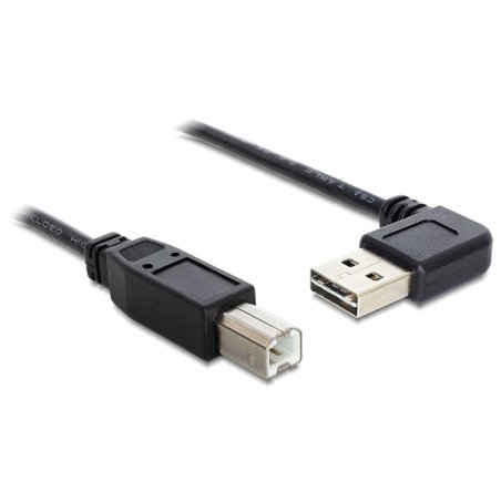 DeLOCK 2m USB 2.0 A - B m/m câble USB USB A USB B Noir