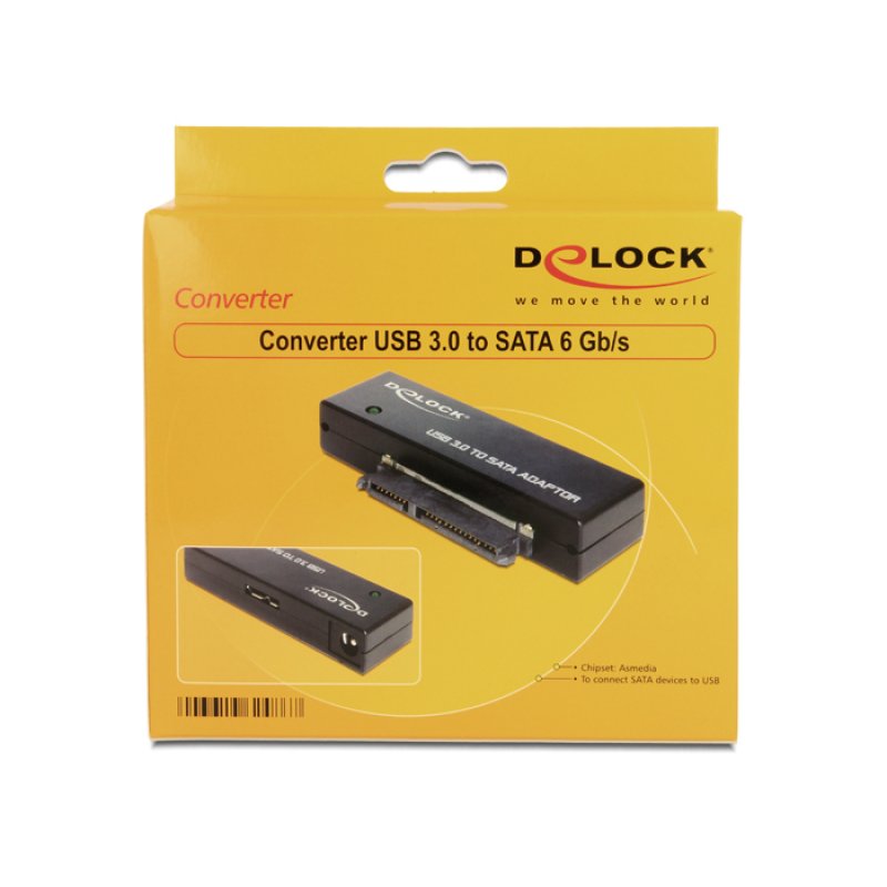Delock Converter USB 3.0 to SATA - Speicher-Controller