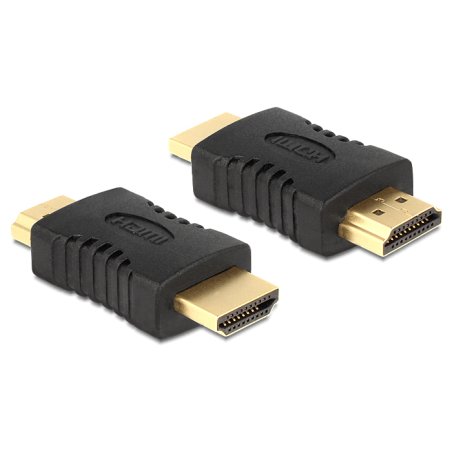 DeLOCK 65508 changeur de genre de câble HDMI Noir