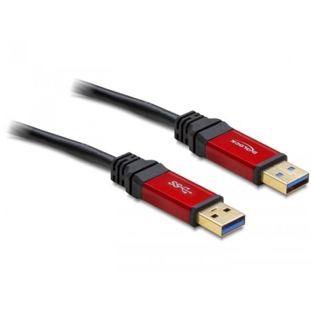 DeLOCK 3.0m USB 3.0 A USB cable USB 3.2 Gen 1 (3.1 Gen 1) 3 m USB A