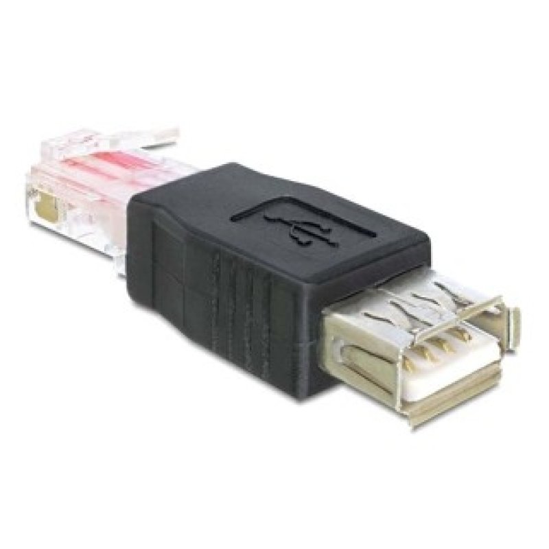 DeLOCK USB - RJ45 USB 2.0 Noir