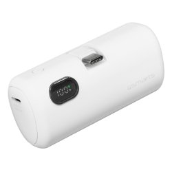 4smarts 541657 banque d'alimentation électrique Lithium-Ion (Li-Ion) 5000 mAh Blanc