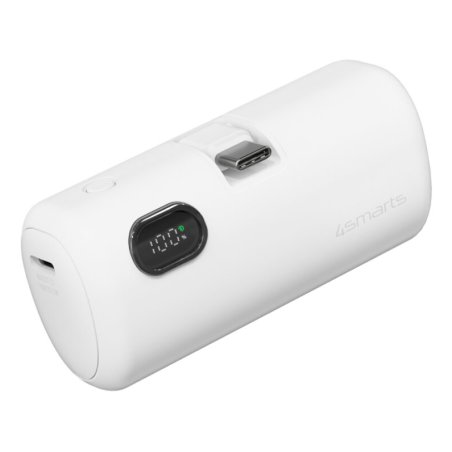 4smarts 541657 power bank Lithium-Ion (Li-Ion) 5000 mAh White