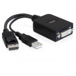DP-St USB-A St DVI24 5-Bu A