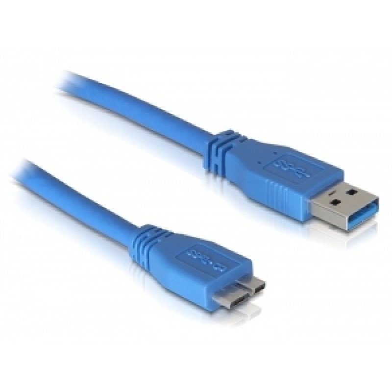 DeLOCK Micro USB 3.0 - 3m USB cable USB A Blue