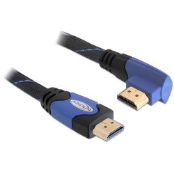 DeLOCK 1m High Speed HDMI 1.4 HDMI cable HDMI Type A (Standard) Black, Blue