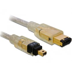 FireWire A Delock 1,0m St6/St4