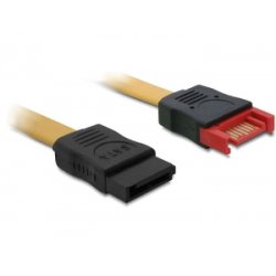 DeLOCK 0.3m SATA III câble SATA 0,3 m Marron