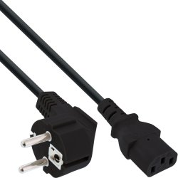 INLINE Netzkabel Schukostecker gewi