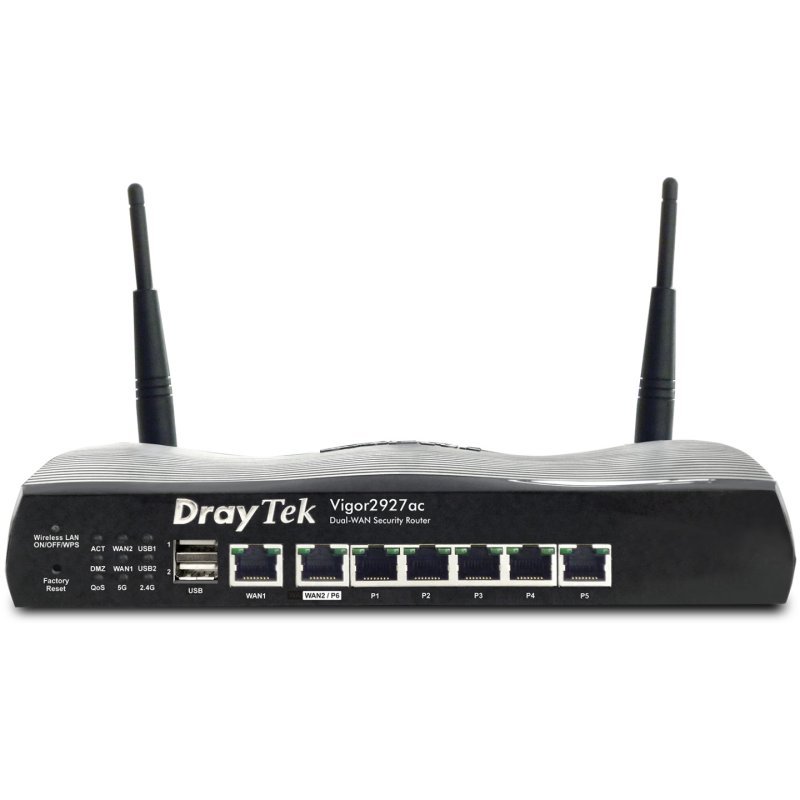 Draytek Vigor 2927ac Wireless ac Dual-Wan Security-Router