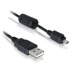 DeLOCK USB 1,83m USB cable 1.83 m Black