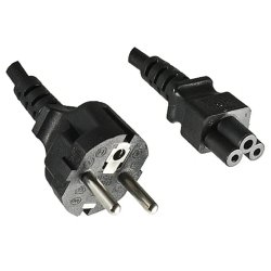 Str. Netzkabel YP-23/YC-14 0,75mm², VDE, 1,8m