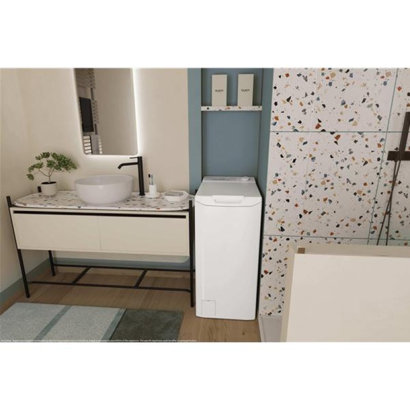 Lave-linge Top 6 kg - 1000 trs - Classe D - ProWash 100 - 75 dB - Ecran *