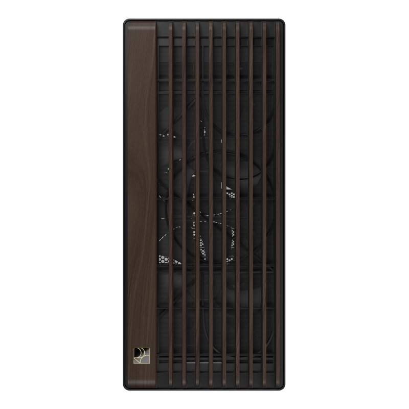 ASUS ProArt PA602 Wood Edition Modern Black - Metal Panel Midi Tower Black, Wood