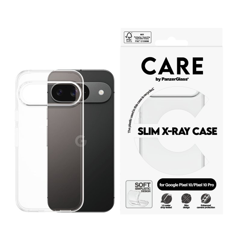 PanzerGlass CARE Fashionable Case transp. X-Ray Soft Basic Google Pixel 10/10Pro
