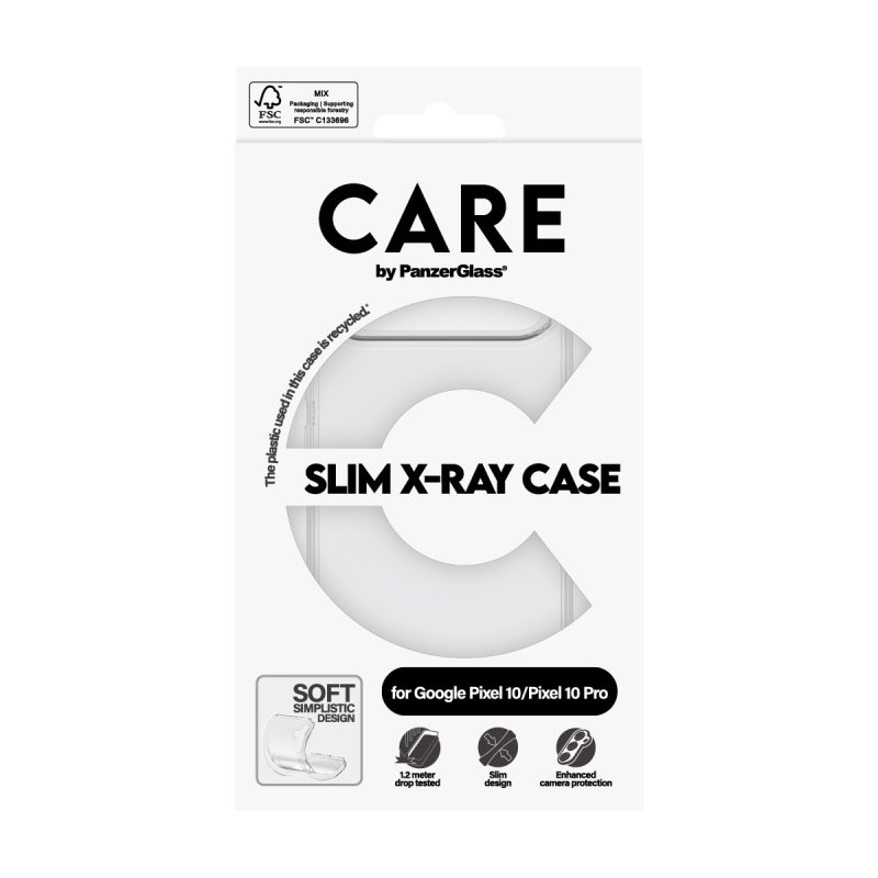 PanzerGlass CARE Fashionable Case transp. X-Ray Soft Basic Google Pixel 10/10Pro