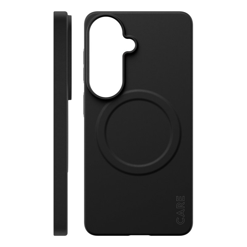 PanzerGlass CARE™ by SL1M Case Black w. Qi Samsung Galaxy S26 coque de protection pour téléphones portables 16 cm