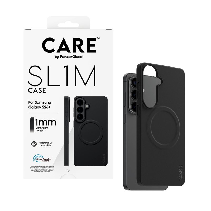 PanzerGlass CARE SL1M Case Schwarz Samsung Galaxy S26 
