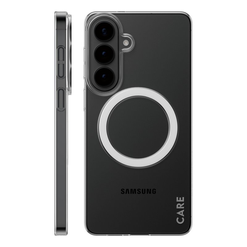 PanzerGlass CARE™ by SL1M Case Transparent w. Qi Samsung Galaxy S26 