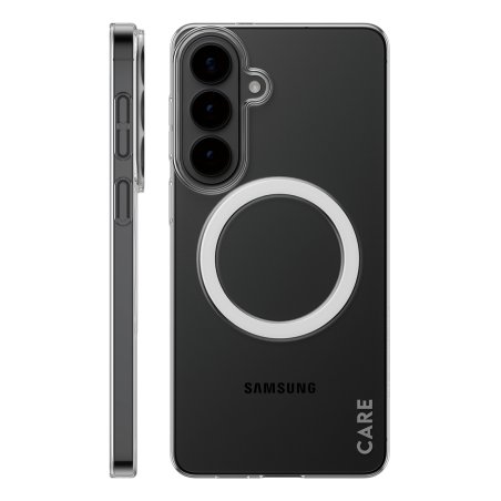 PanzerGlass CARE™ by SL1M Case Transparent w. Qi Samsung Galaxy S26 coque de protection pour téléphones portables