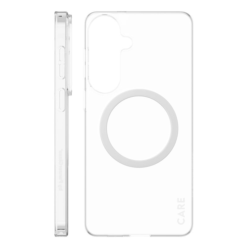 PanzerGlass CARE™ by SL1M Case Transparent w. Qi Samsung Galaxy S26 