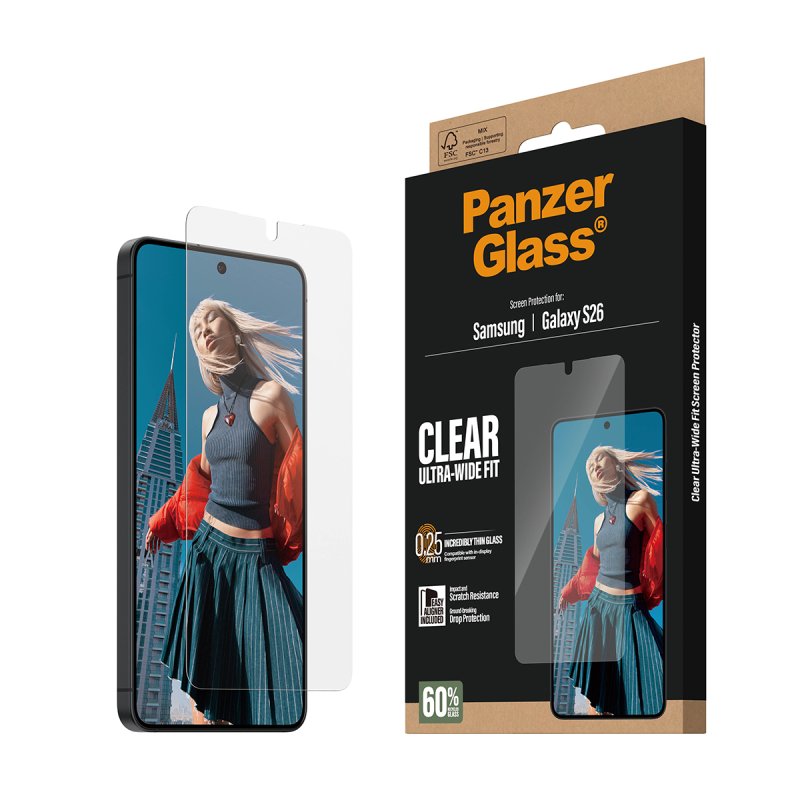 PanzerGlass Screen Protector Samsung Galaxy S26/EasyAligner