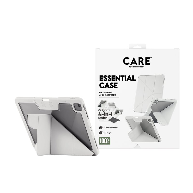 PanzerGlass CARE TPU Essential Case Light Grey iPad Air 13" (2024-2025)