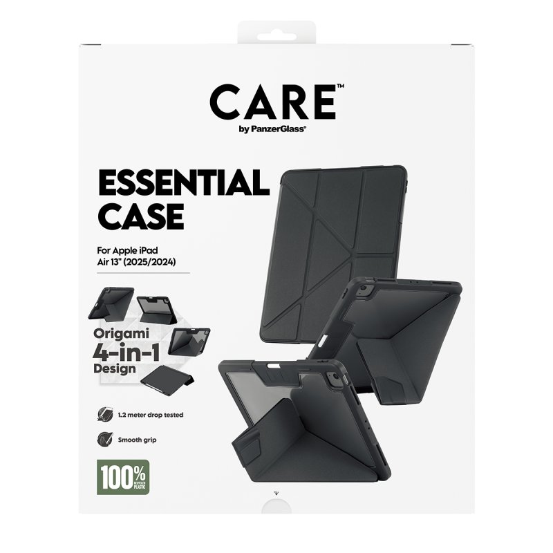 PanzerGlass CARE TPU Essential Case black iPad Air 13" (2024-2025)