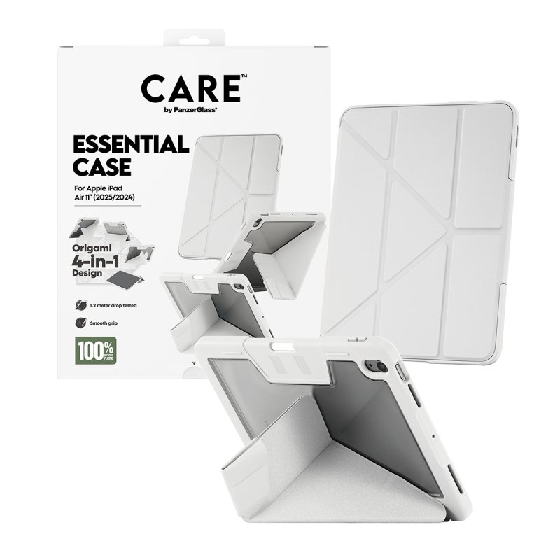 PanzerGlass CARE™ by Essential Case Light Grey iPad Air 11" (2024-2026)