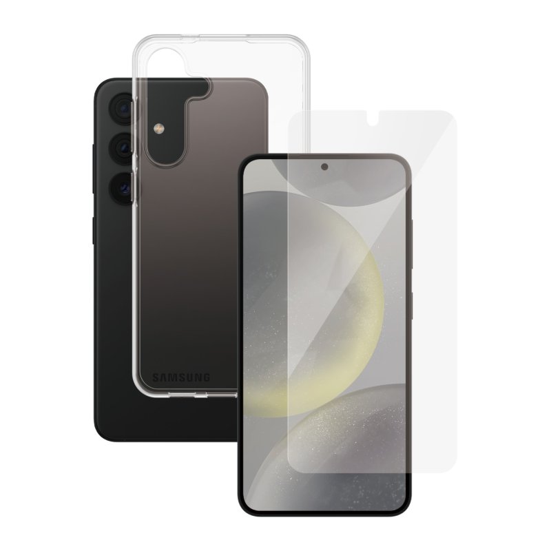 PanzerGlass SAFE. by 2-in-1 Bundle Samsung Galaxy S24 | BULK Protection d'écran transparent 50 pièce(s)