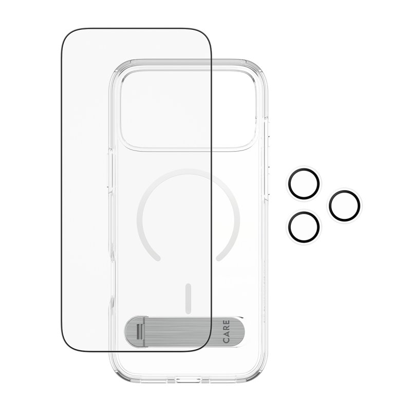 PanzerGlass | CARE by 3-in-1 Feature Kick Bundle iPhone 17 Pro Max Protection d'écran transparent Apple 1 pièce(s)