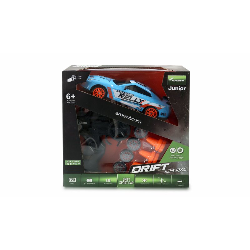 Amewi Drift - Sportwagen - 1:24 - 8 Jahr(e) - 500 mAh - 194 g
