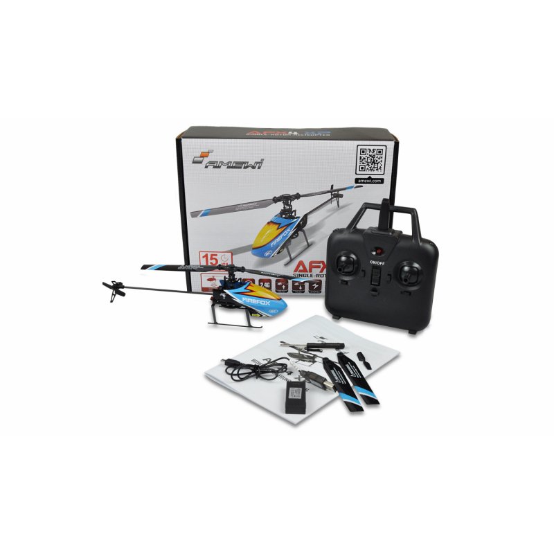 Amewi RC Helikopter AFX4 Li-Po Akku 350mAh blau/14 