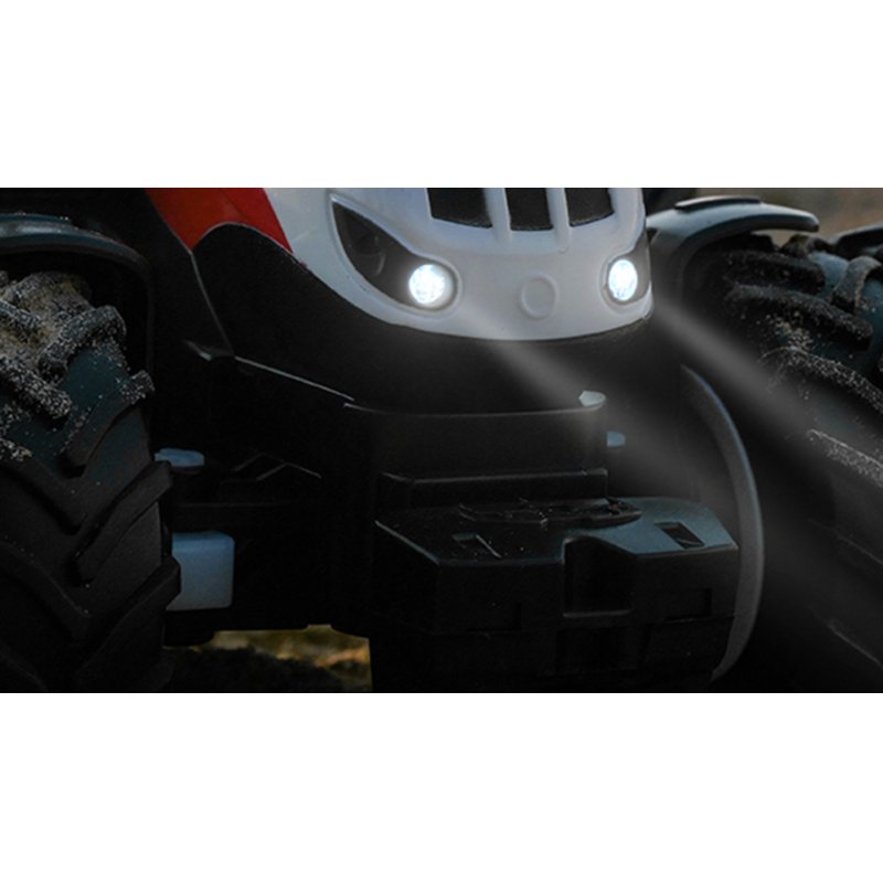 Amewi RC Traktor mit Viehtransporter LiIon 500mAh weiß/6 