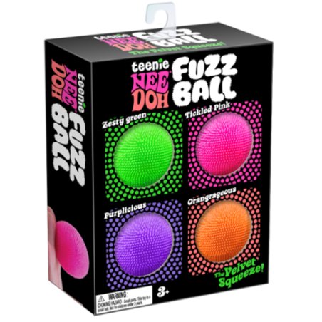 NeeDoh - Teenie Fuzz Ball 4-Pack (200111)