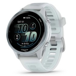 Garmin Forerunner 570 3.05 cm (1.2") AMOLED 42 mm Digital 390 x 390 pixels Touchscreen Aluminium, White Wi-Fi GPS