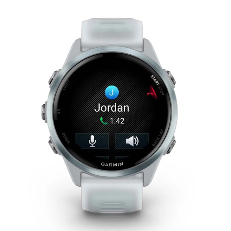 Garmin Forerunner 570 3,05 cm (1.2") AMOLED 42 mm Numérique 390 x 390 pixels Écran tactile Aluminium, Blanc Wifi GPS