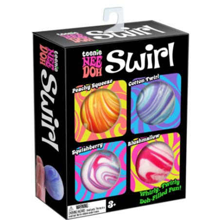 NeeDoh - Teenie Swirl 4-Pack (200110)