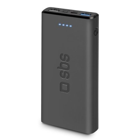 SBS TTBB10000FASTK banque d'alimentation électrique Lithium Polymère (LiPo) 10000 mAh Noir