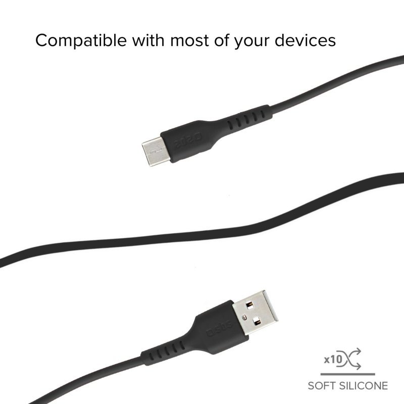 SBS Charging cable with USB 2.0 and Micro-USB outputs