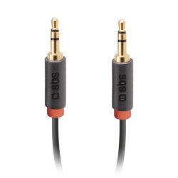 SBS TECABLE35KR câble audio 1,5 m 3,5mm Noir