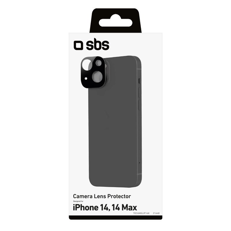 SBS Kameralinsenschutz fr iPhone 14/14 Plus schwarz