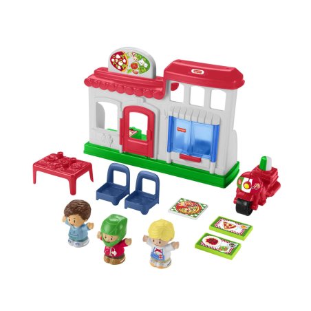 Kit de jeu Fisher-Price Little People ma petite Pizzeria